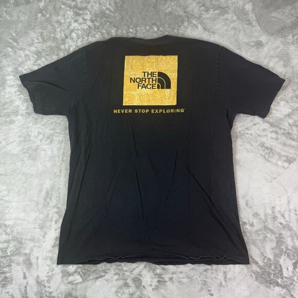 The North Face black outdoors casual graphic tshirt mens XL - Picture 2 of 6
